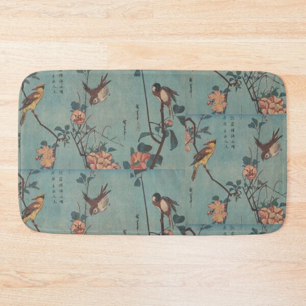 Item preview, Titmouse and Camellias (right), Sparrow and Wild Roses ... designed and sold by Tizeru.
