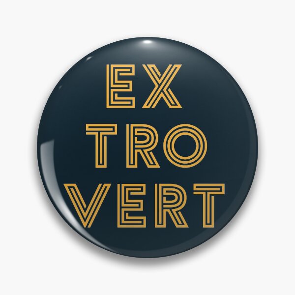 Item preview, Extrovert - Yellow Print designed and sold by teeworthy.