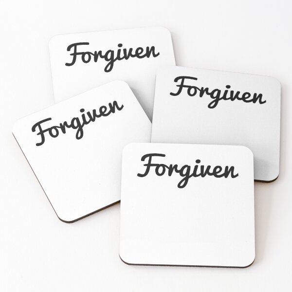 Item preview, Forgiven Christian Quote designed and sold by TNDesignStudio.