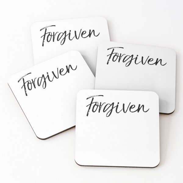 Item preview, Forgiven Christian Quote designed and sold by TNDesignStudio.