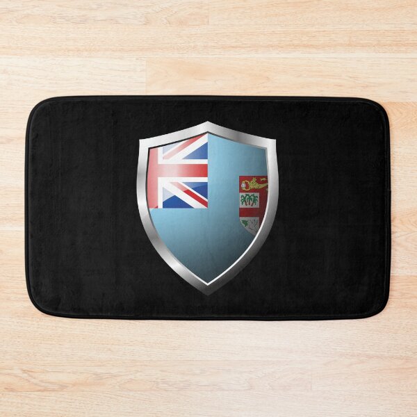 Item preview, Strong Fiji Flag Shield Country designed and sold by HelloFromAja.