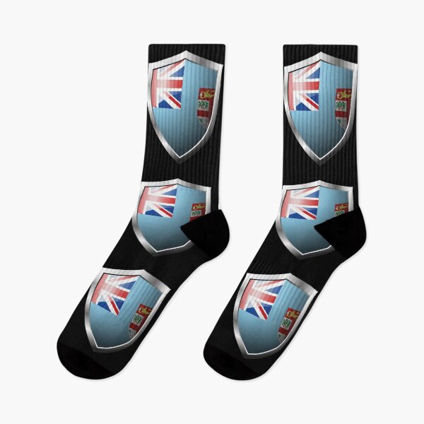 Item preview, Strong Fiji Flag Shield Country designed and sold by HelloFromAja.