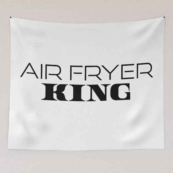 Item preview, Air Fryer King - Kiss the Cook designed and sold by AnanasArt.