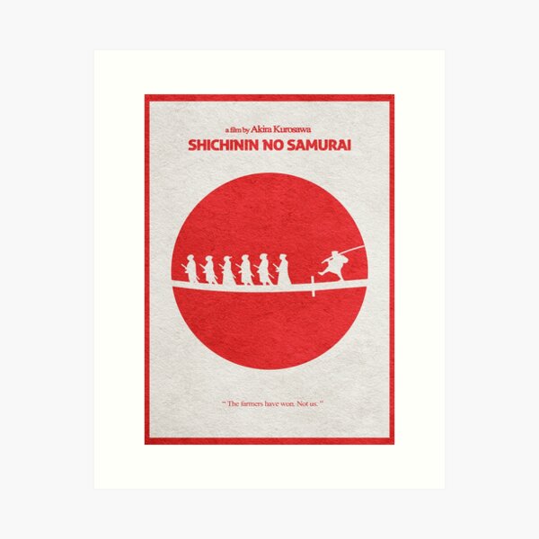 Seven Samurai Art Print