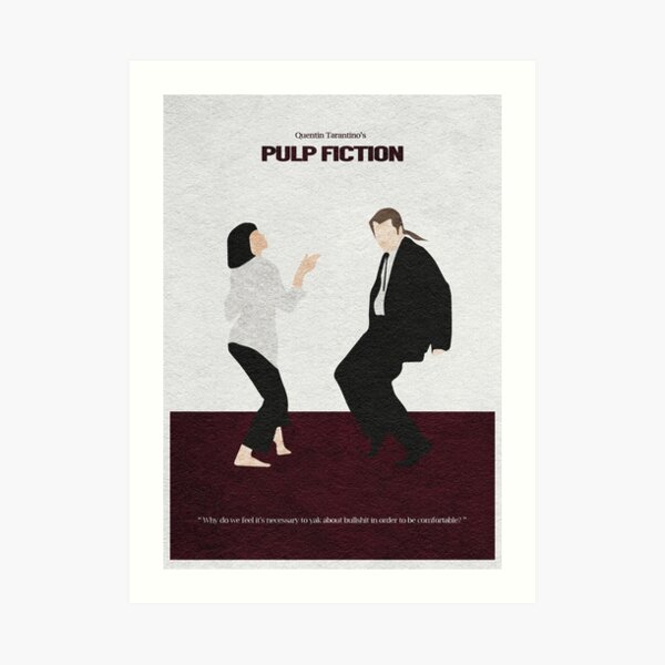 Pulp Fiction 2 Art Print