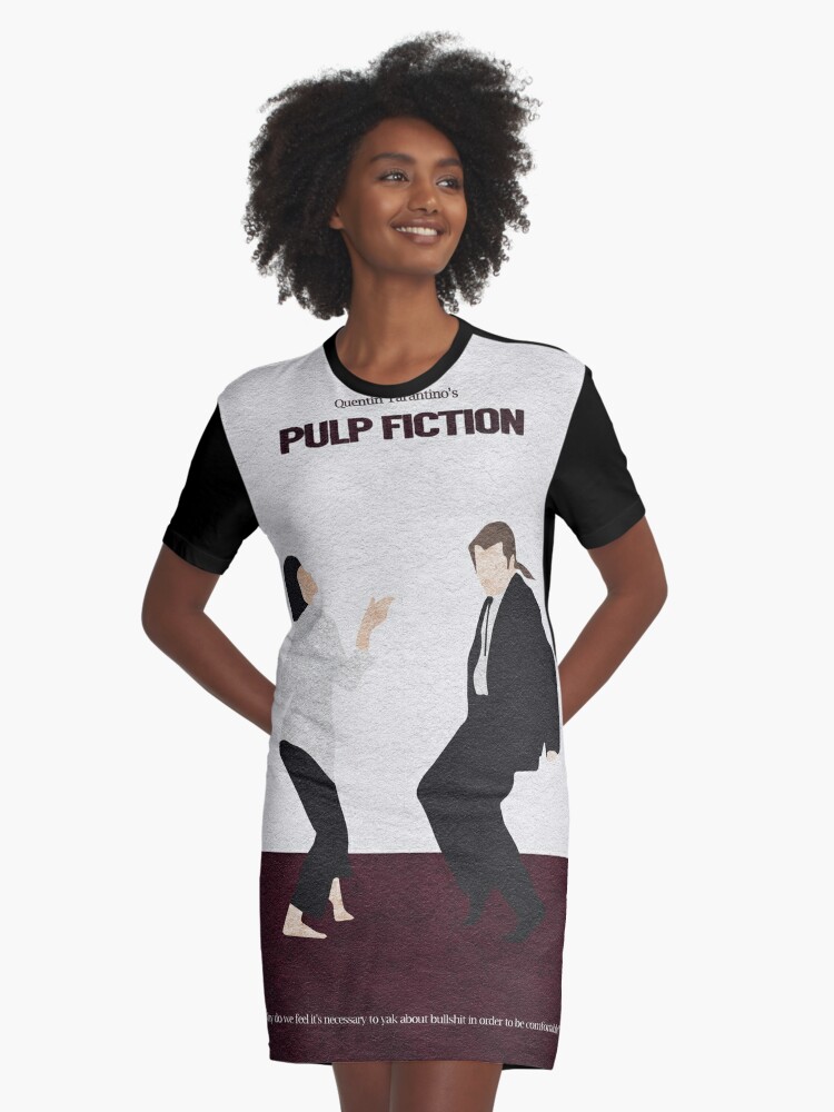 Pulp fiction t shirt sale dress