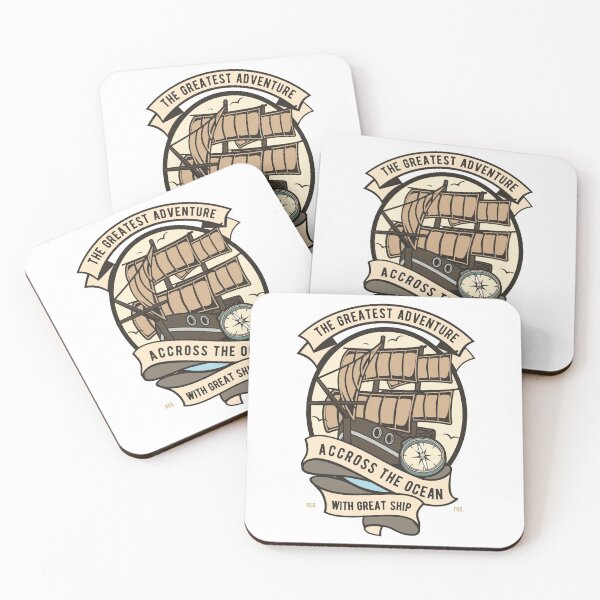 Item preview, The Greatest Adventure Across The Ocean designed and sold by Vector Scout Lab.
