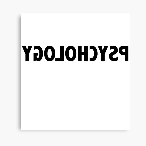 Reverse Psychology Canvas Print