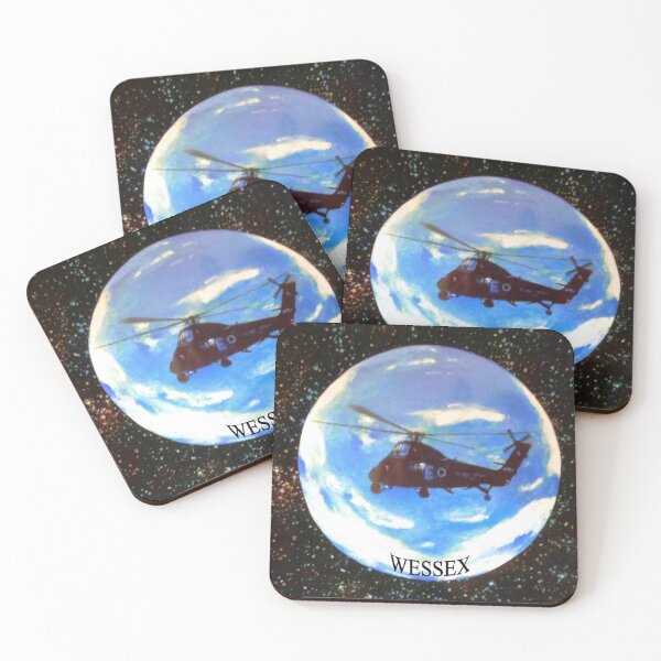 Item preview, Wessex Helicopter flying in Earth Orbit designed and sold by Bagsyrose.