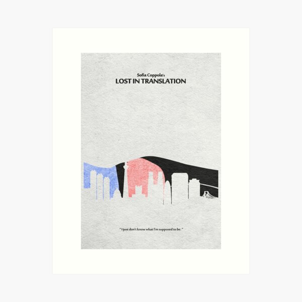 Lost in Translation Art Print
