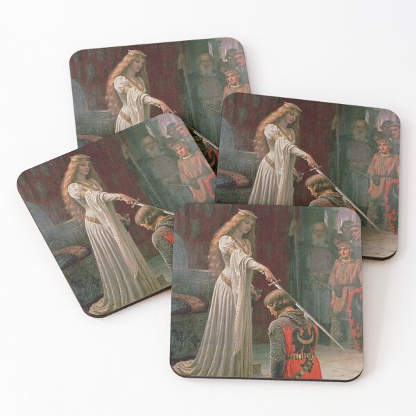 Item preview, The Accolade - Edmund Leighton (1901) designed and sold by elizabethofyork.