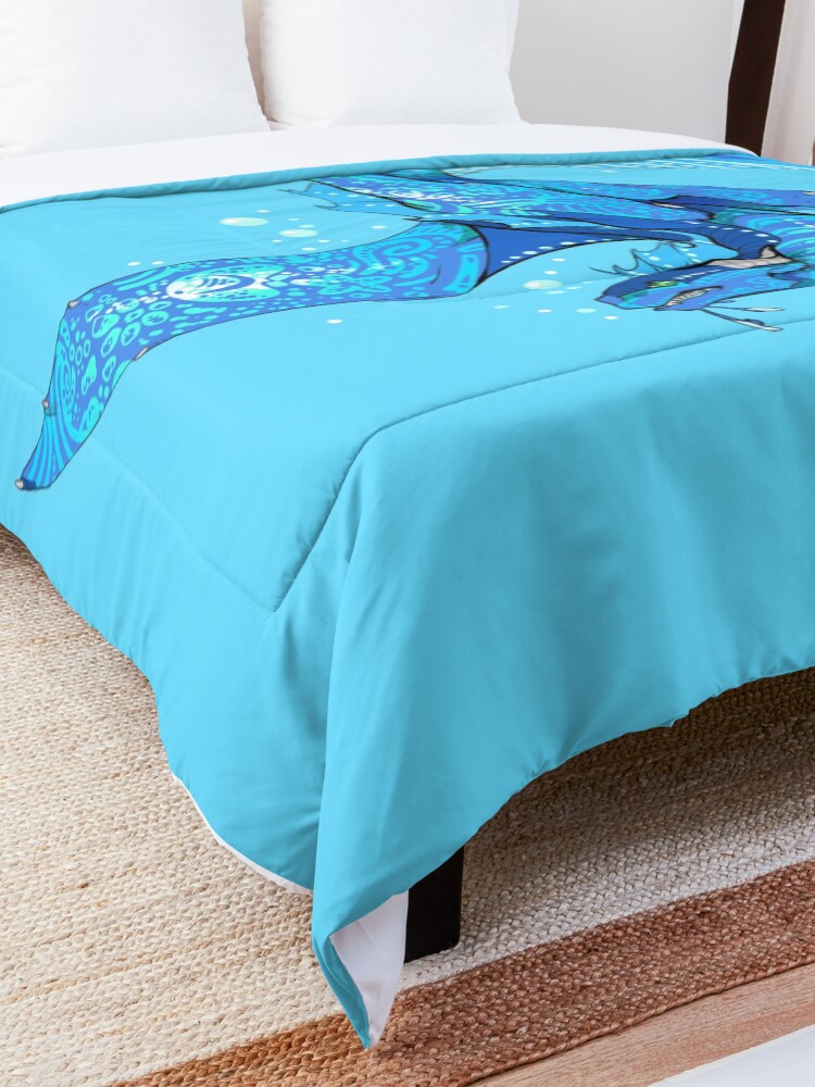 Alternate view of Tsunami Swimming Comforter