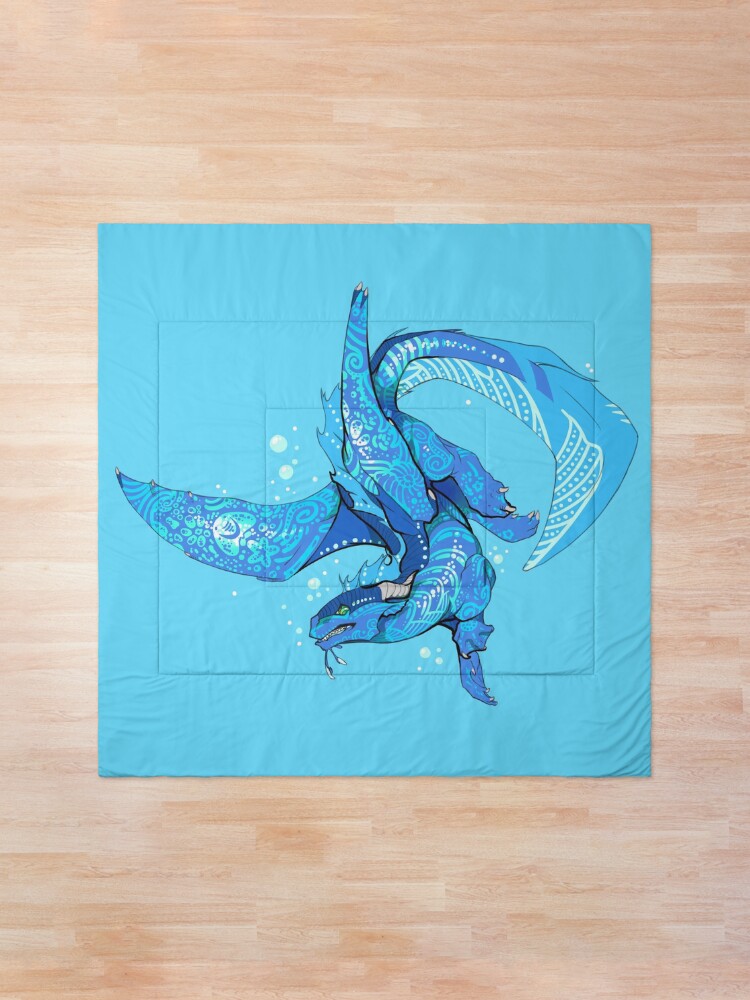 Alternate view of Tsunami Swimming Comforter