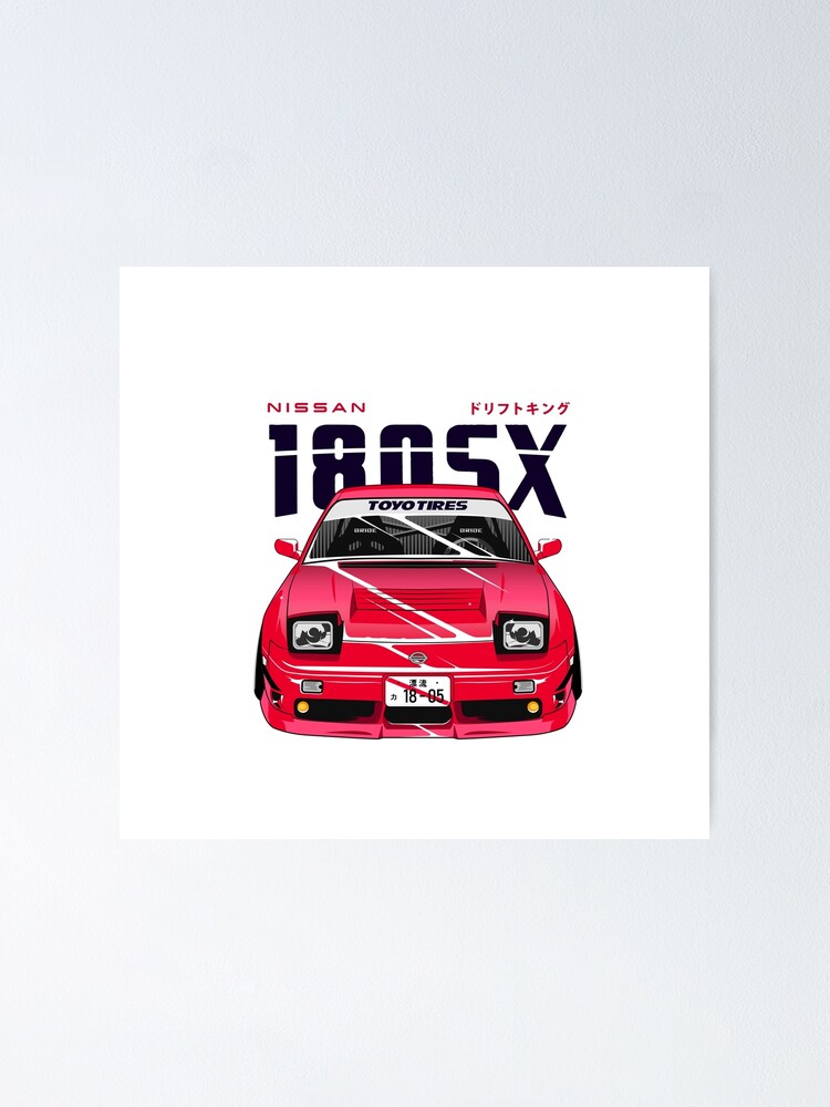 NISSAN 180SX | Poster