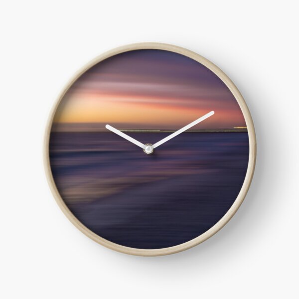 AFTER THE SUN SETS Clock