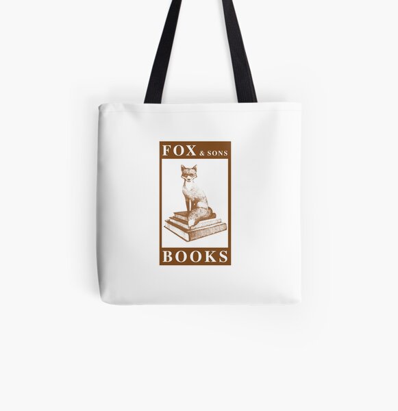 Libros de Fox & Sons Bolsa estampada de tela