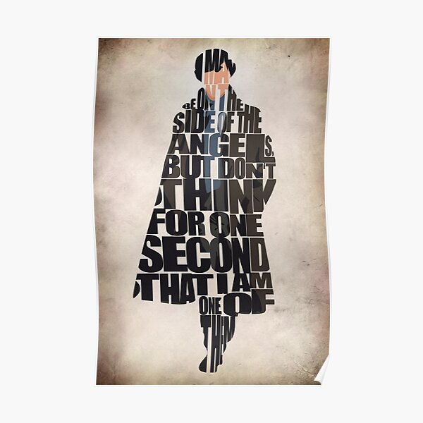 Sherlock Holmes Posters Redbubble
