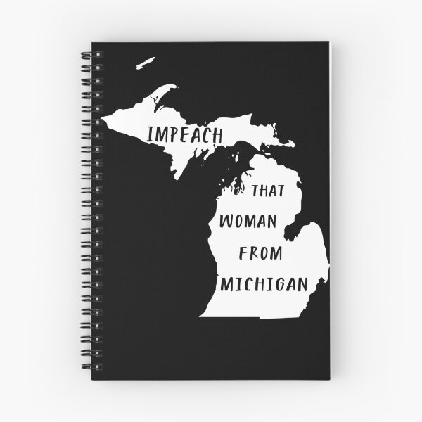 Item preview, Impeach That Woman From Michigan State Map Shirt designed and sold by robert-white.