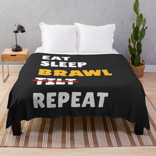 Item preview, Eat, Sleep, Brawl, Tilt Repeat (Ver.2) designed and sold by teeworthy.