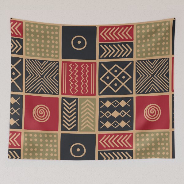 Item preview, African Ethnic Textile 6 designed and sold by hellcom.