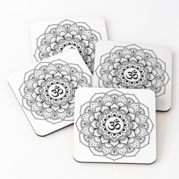Item preview, Ohm Mandala Illustration designed and sold by rohanch24.