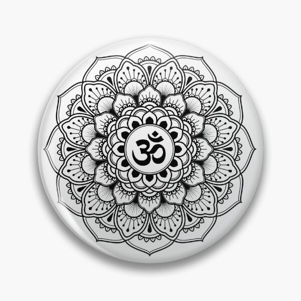 Item preview, Ohm Mandala Illustration designed and sold by rohanch24.