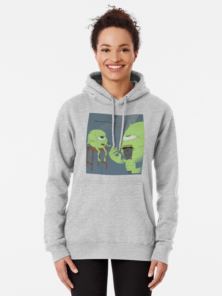 green monster hoodie