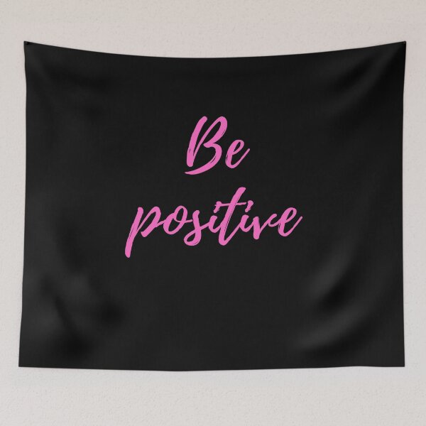 Item preview, Be Positive - Dark color print design designed and sold by Stan76.