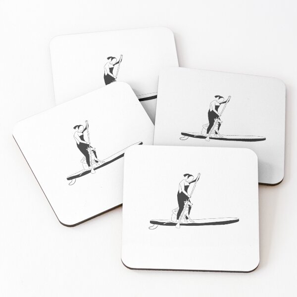 Item preview, SUP DOGS PADDLE SURF DOGS WOMAN STAND UP PADDLE  designed and sold by Tropical Blood.