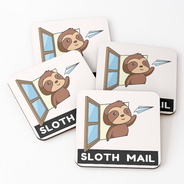Item preview, Sloth Mail - Handles Pushy Expectations Of Replies designed and sold by fbym.