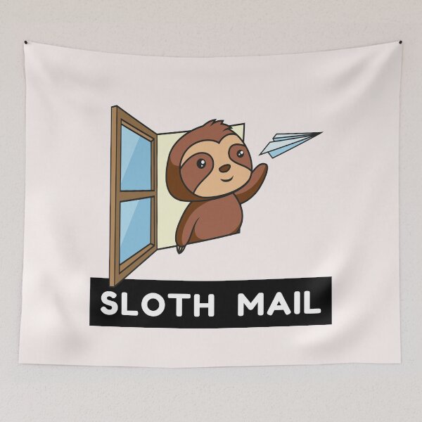 Item preview, Sloth Mail - Handles Pushy Expectations Of Replies designed and sold by fbym.