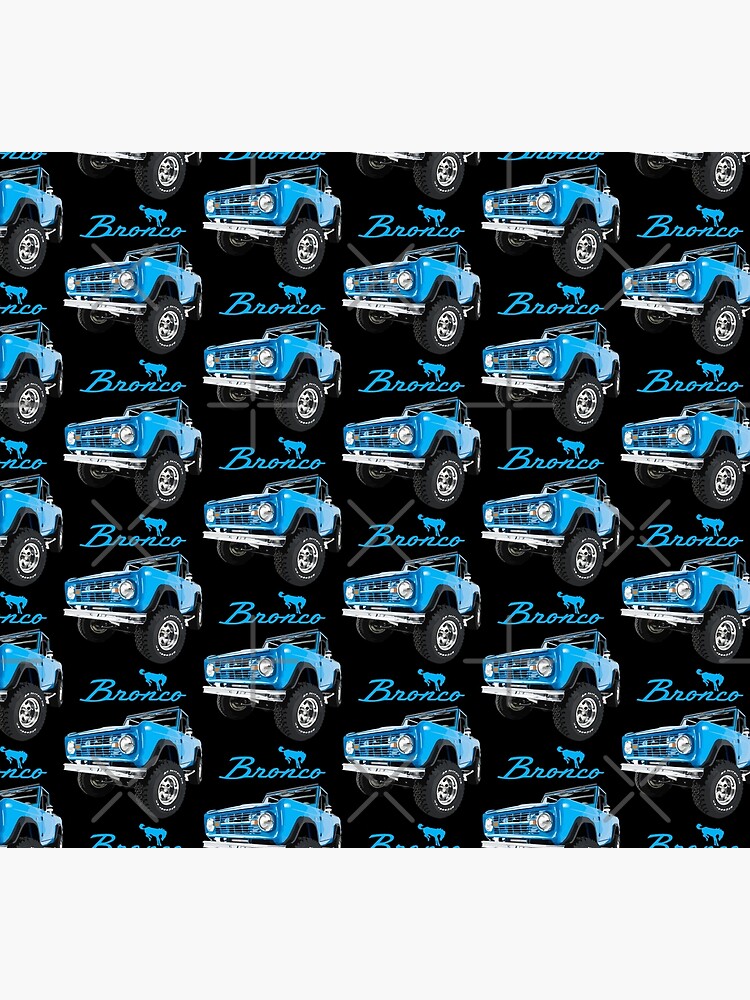 "1966 Blue Ford Bronco" Socks for Sale by FromThe8Tees Redbubble