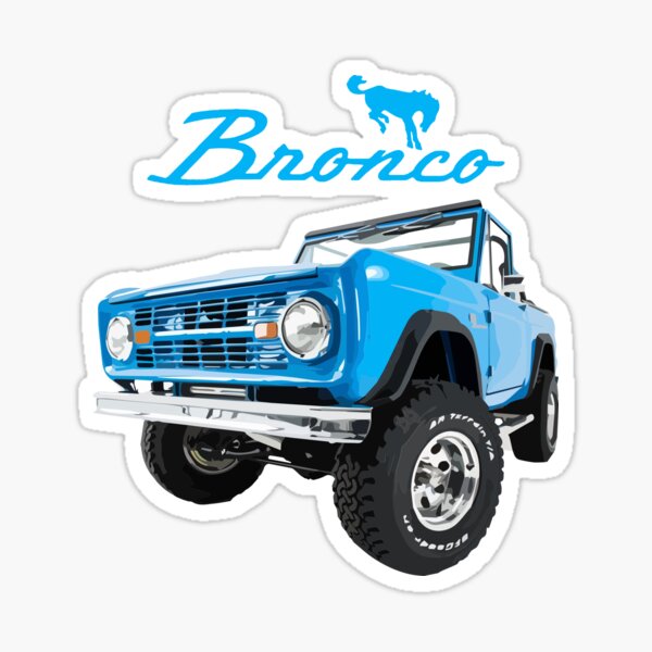 Blue Ford Stickers Redbubble