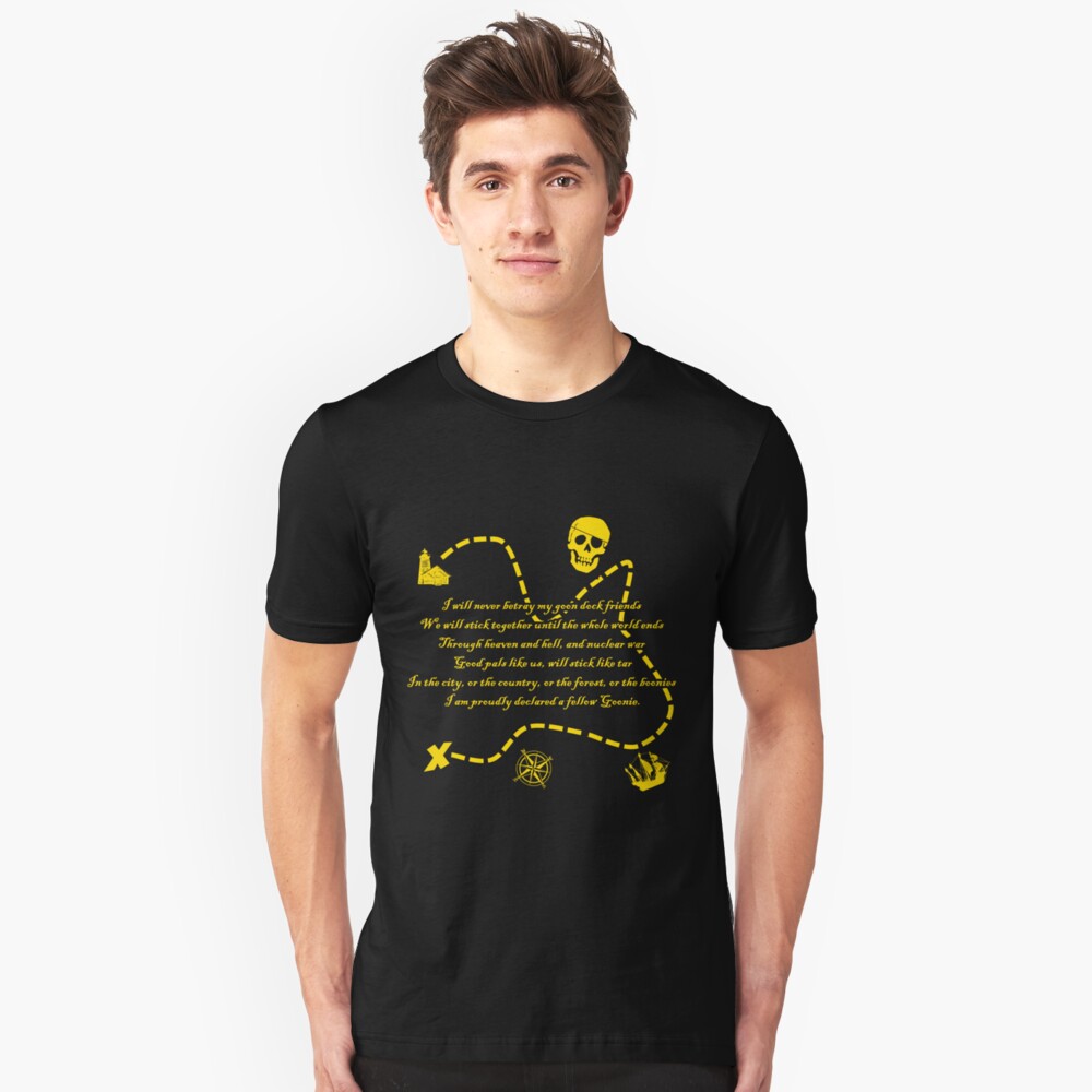 goonies t shirt uk