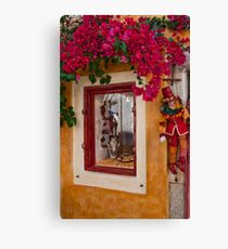 Oia Boutique Canvas Print