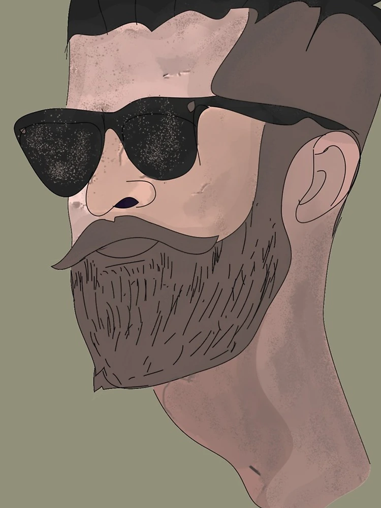 Thumbnail 4 of 4, iPhone Case, BEARDO designed and sold by Rococodesigns.