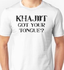 Khajiit 2 Black for low necked Unisex T-Shirt