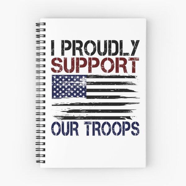 Item preview, Proudly Support Our Troops designed and sold by Visualsplendors.