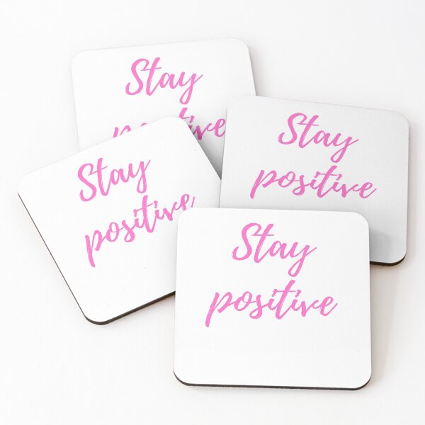 Item preview, Stay Positive - Light color print design designed and sold by Stan76.