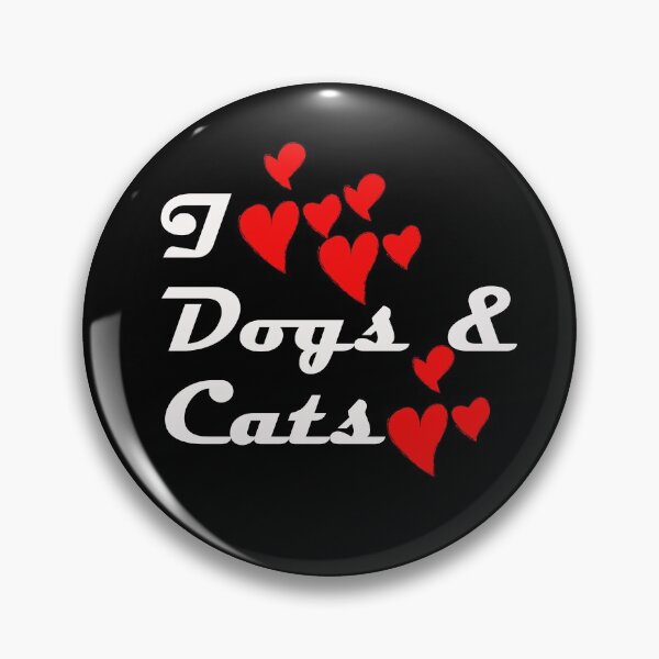 Item preview, I love dogs and cats designed and sold by helkav.