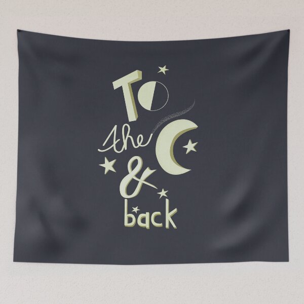 Item preview, To the Moon & Back designed and sold by Sybille Sterk.