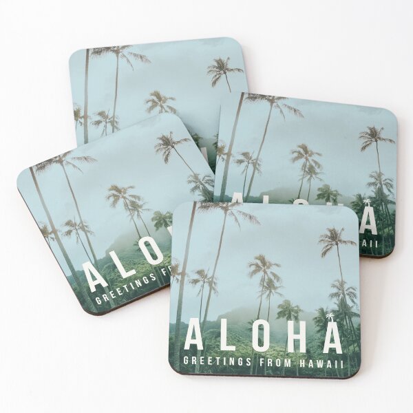 Item preview, Aloha greetings from Hawaii traveling world  designed and sold by Tropical Blood.