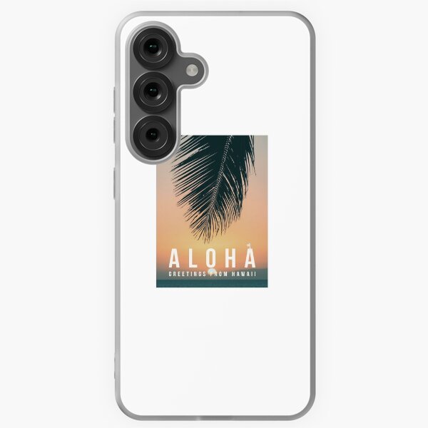 Aperçu de l'œuvre Salutations Aloha de Hawaii surf créée et vendue par Tropical Blood.