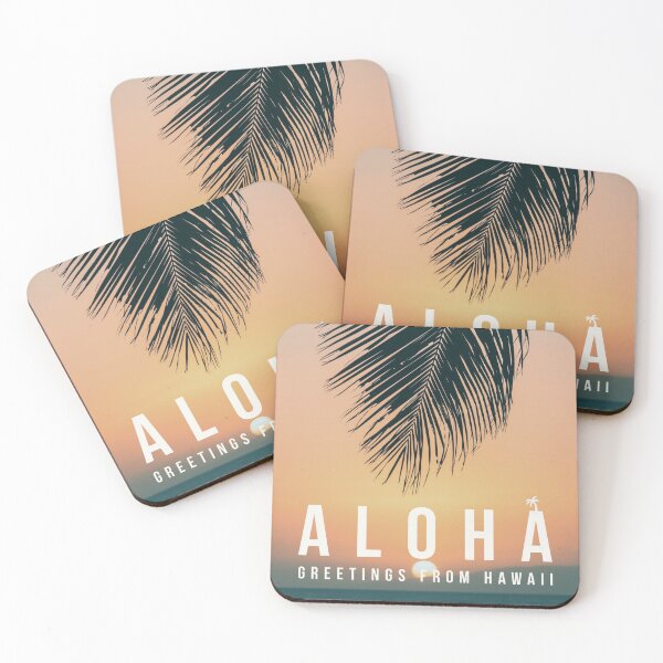 Artikelvorschau, Aloha Grüße aus Hawaii beim Surfen entworfen und verkauft von Tropical Blood.