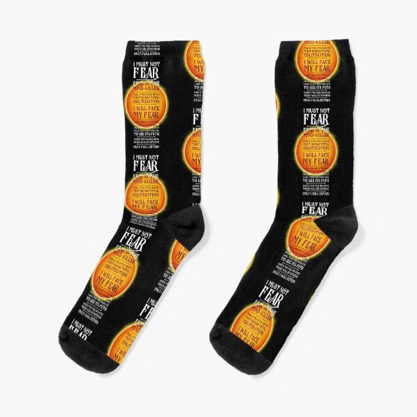 Litany Against Fear v3 Socks