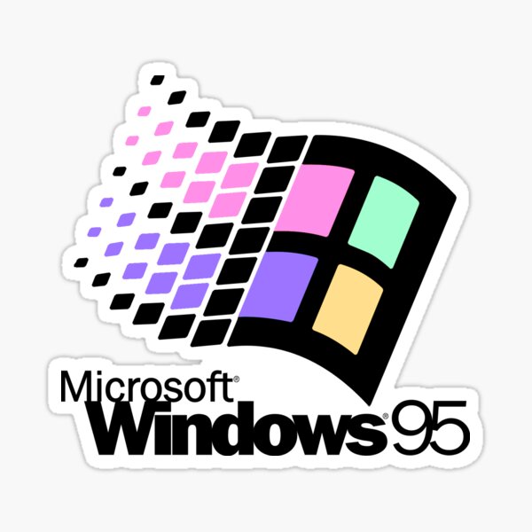 Windows 95 - Pastel Sticker