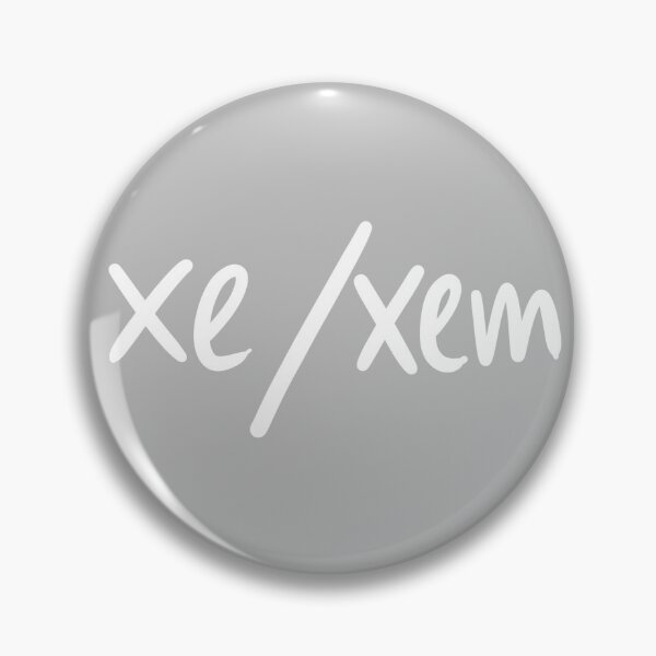 Item preview, Xe/Xem designed and sold by goblinlibrarian.