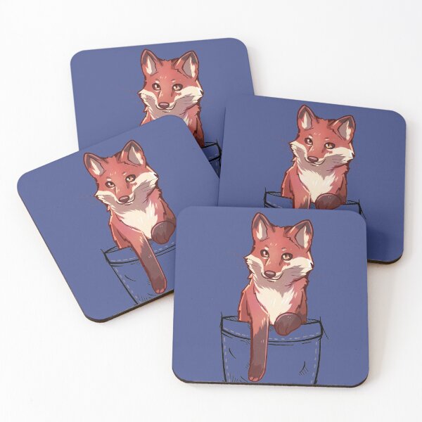 Item preview, Pocket Cute Red Fox designed and sold by TechraNova.