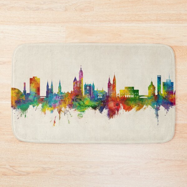 Item preview, Braunschweig Germany Skyline designed and sold by ArtPrints.