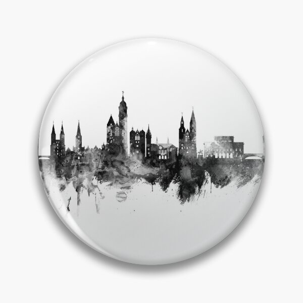 Item preview, Braunschweig Germany Skyline designed and sold by ArtPrints.